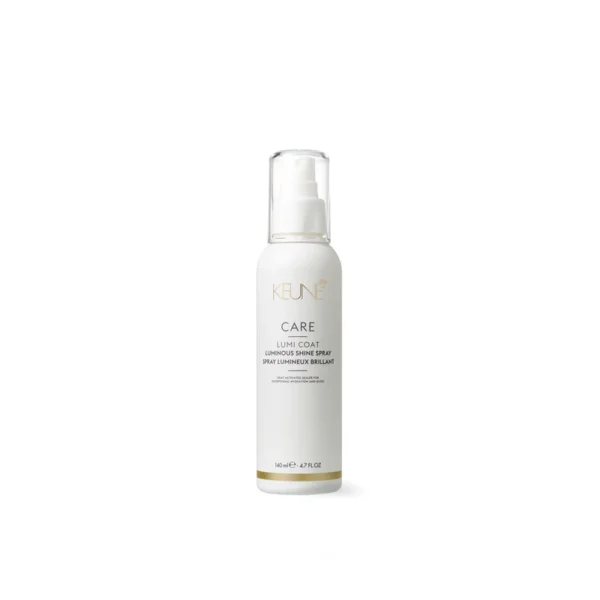 Lumi coat shine spray 140ml bottle from Keune Haircare Products